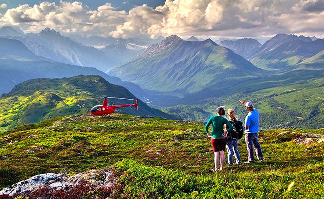 heli hike tours in talkeetna alaska